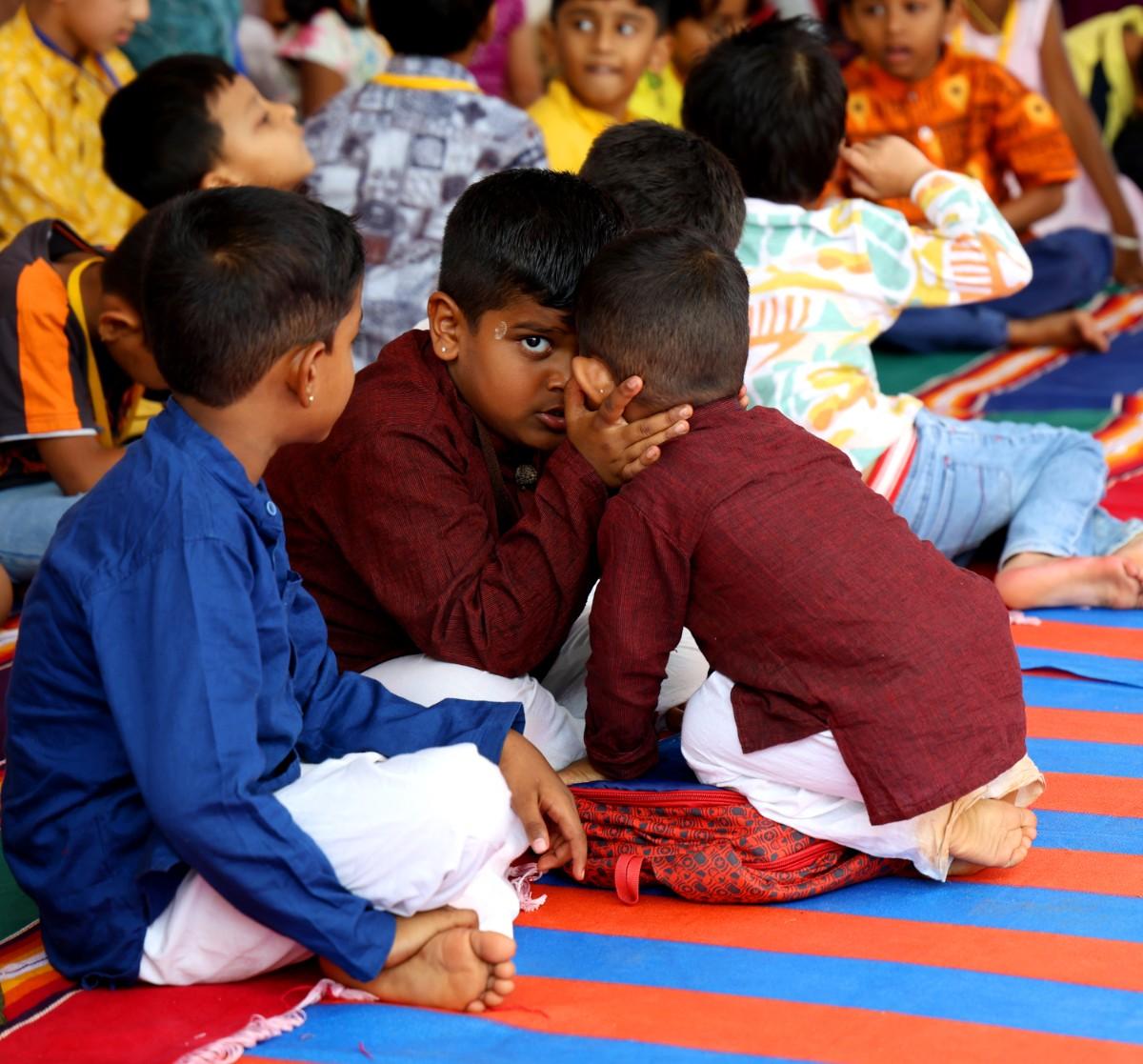 Aksharabhyasa and Vidyarambha Celebrations @ RVK Hurulichikanahalli ...